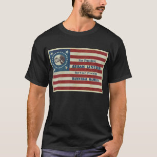 T-shirt Drapeau de bannière de campagne de la présidence