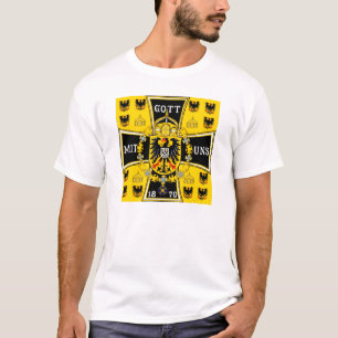 T-shirt Drapeau de bataille de la Prusse de 1870