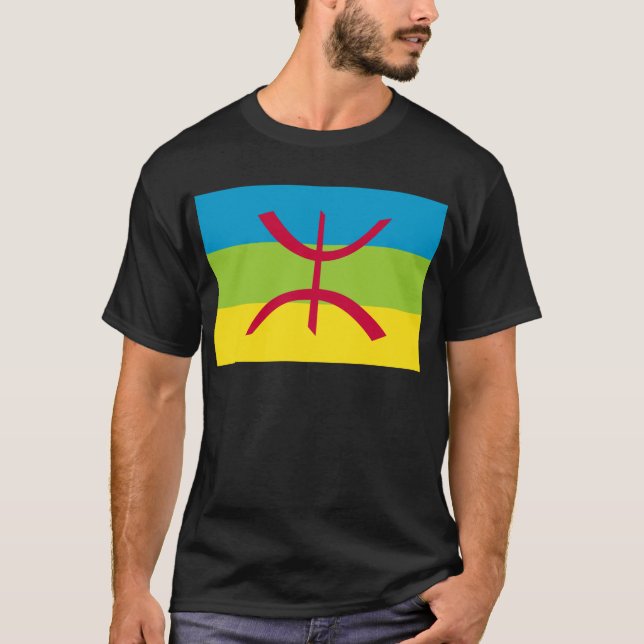 T-shirt Drapeau de Berber (Devant)