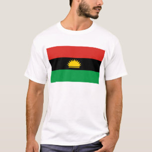 T-shirt Drapeau de Biafra (Bịafra)