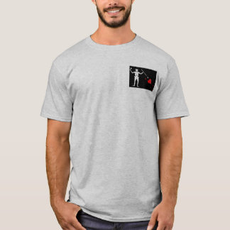 T-shirt Drapeau de BlackBeards (Edouard enseignent)