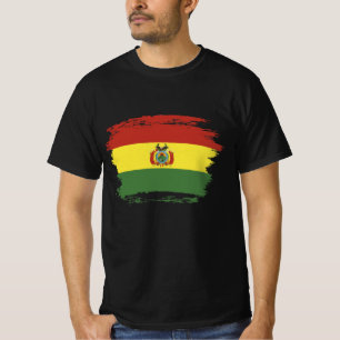 T-shirt Drapeau de Bolivie