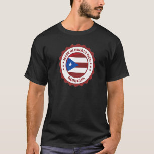 T-shirt Drapeau de Boricua Porto Rico par ASJ