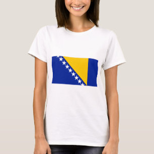 T-shirt Drapeau de Bosnie-Herzégovine
