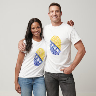 T-shirt Drapeau de Bosnie-Herzégovine