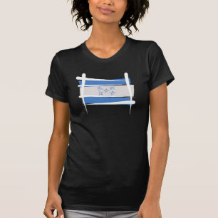 T-shirt Drapeau de brosse du Honduras