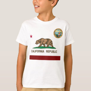 T-shirt Drapeau de Californie