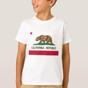 T-shirt Drapeau de Californie