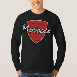 T-shirt Drapeau de chemise du Maroc