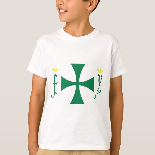 T-shirt Drapeau de Christophe Colomb (Devant)