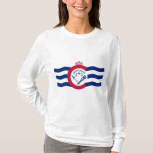 T-shirt Drapeau de Cincinnati (Ohio)