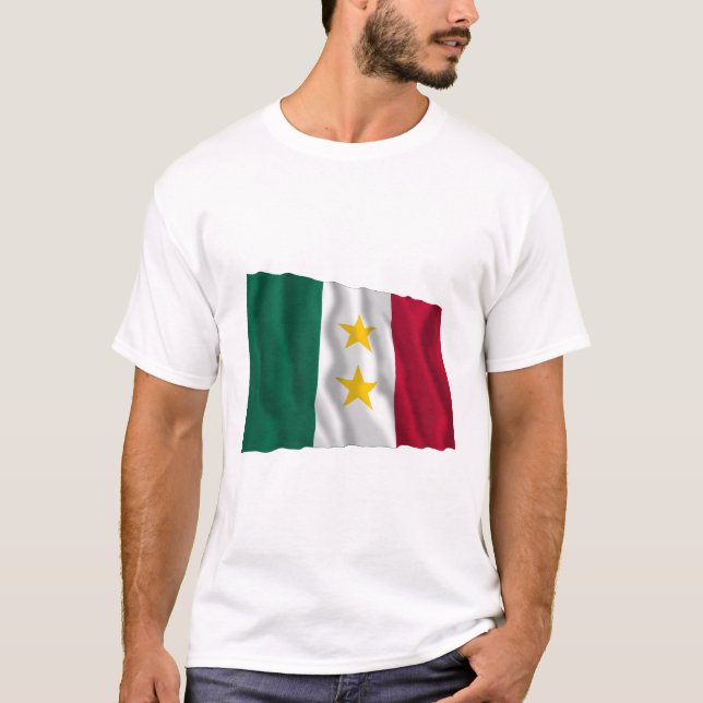 T-shirt Drapeau de Coahuila y Tejas (Devant)