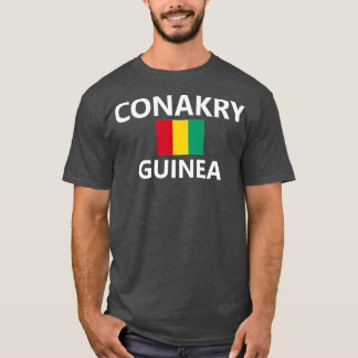 T-shirt Drapeau de Conakry Guinée