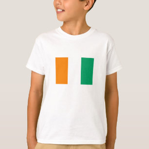 T-shirt Drapeau de Côte d'Ivoire