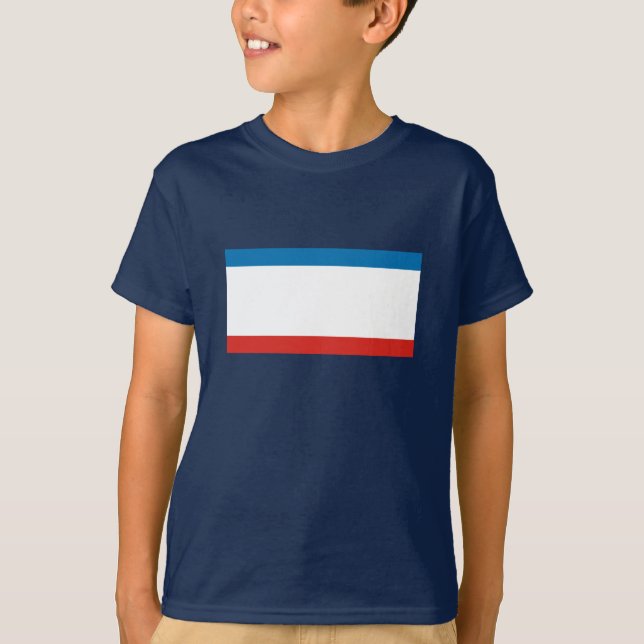 T-shirt Drapeau de Crimée (Devant)