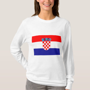 T-shirt Drapeau de Croatie