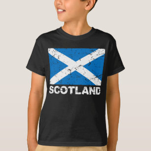 T-shirt Drapeau de cru de l'Ecosse