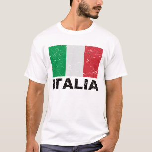 T-shirt Drapeau de cru de l'Italie