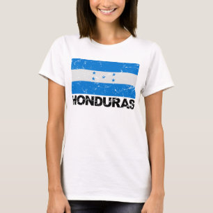T-shirt Drapeau de cru du Honduras