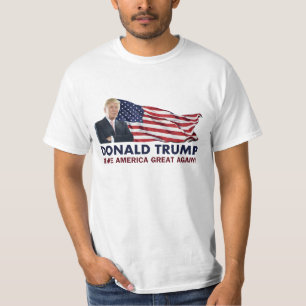 T-shirt Drapeau de Donald Trump USA