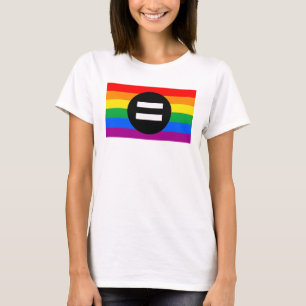 T-shirt Drapeau de droits des homosexuels