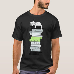 T-shirt Drapeau de fierté agender Chat mignon Parent de ch