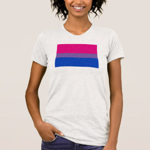 T-shirt Drapeau de fierté bisexuel