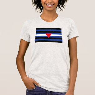 T-shirt Drapeau de fierté cuir queer