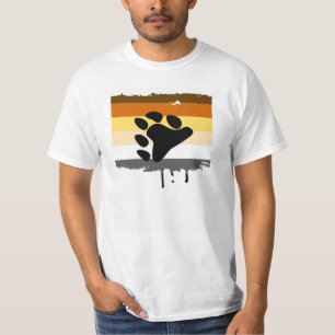 T-shirt Drapeau de fierté d'ours