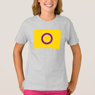 T-shirt Drapeau de fierté intersexe