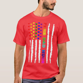 T-shirt Drapeau de fierté LGB Sans Papa Ennuis