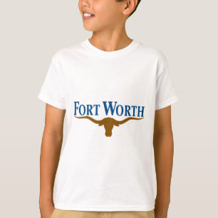 T-shirt Drapeau de Fort Worth (Texas)