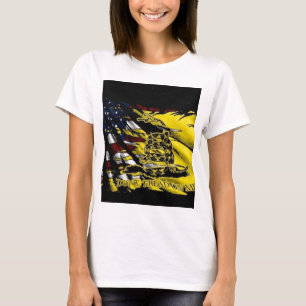 T-shirt Drapeau de Gadsden - liberté ou mort