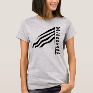 T-shirt Drapeau de garde-couleur