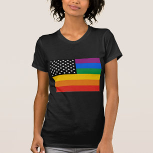 T-shirt Drapeau de gay pride