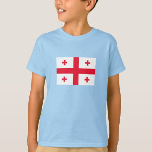 T-shirt Drapeau de Géorgie