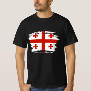 T-shirt Drapeau de Géorgie