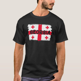 T-shirt Drapeau de Géorgie cool