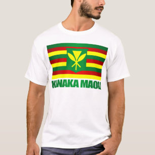 T-shirt Drapeau de Kanaka Maoli