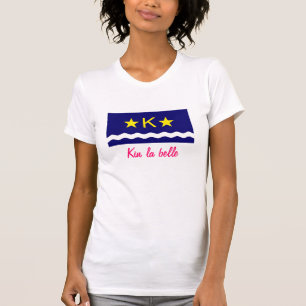 T-shirt Drapeau de Kinshasa "Kin la belle"