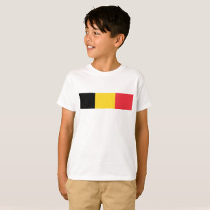 T-shirt Drapeau de la Belgique