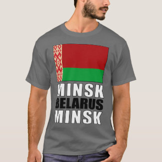 T-shirt Drapeau de la Biélorussie