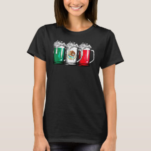 T-shirt Drapeau de la bière mexicaine Cinco De Mayo Femmes
