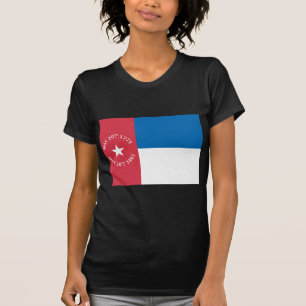 T-shirt Drapeau de la Caroline du Nord (1861-1885)
