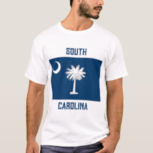 T-shirt Drapeau de la Caroline du Sud