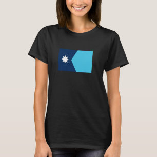 T-shirt Drapeau de la chemise Minnesota 2024 Nouveau Minne