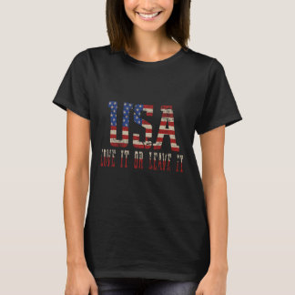 T-shirt Drapeau de la Colombie 4 juillet États-Unis Drapea