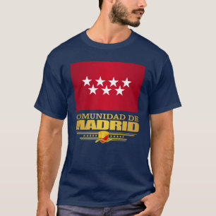 T-shirt Drapeau de la Communauté de Madrid