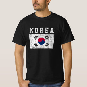 T-shirt Drapeau de la Corée