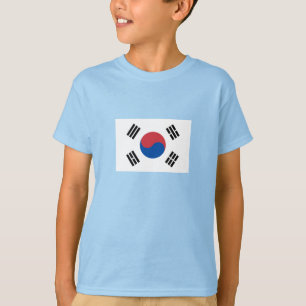 T-shirt Drapeau de la Corée du Sud